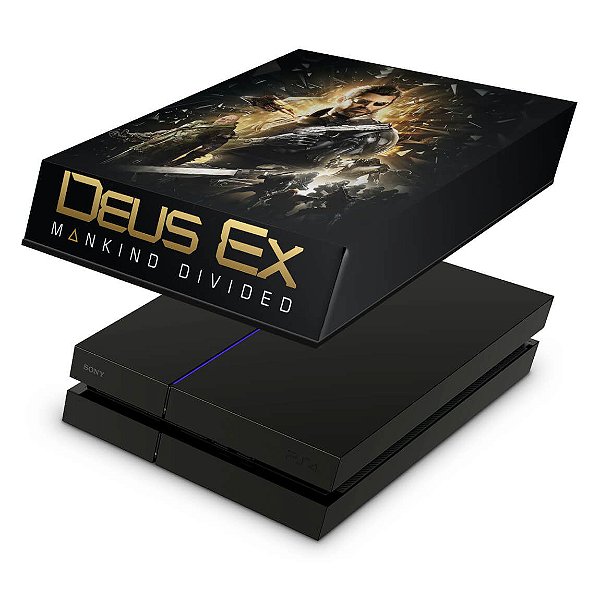 PS4 Fat Capa Anti Poeira - Deus Ex: Mankind Divided