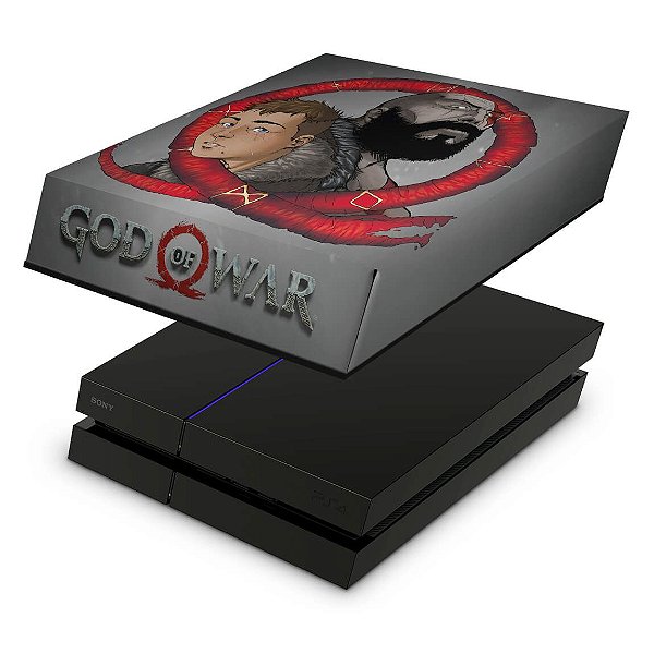 PS4 Fat Capa Anti Poeira - God Of War 4