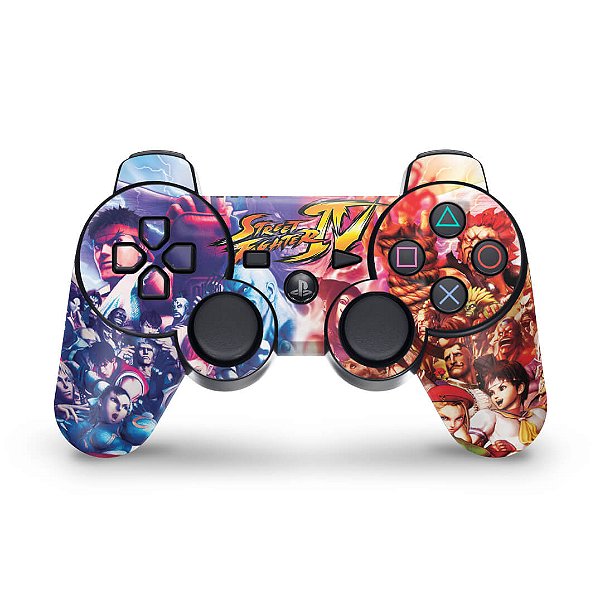 PS3 Controle Skin - Street Fighter #A