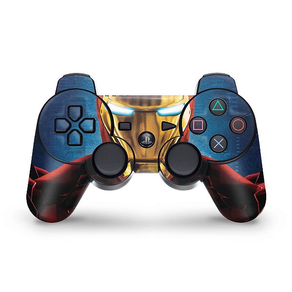 PS3 Controle Skin - Iron Man