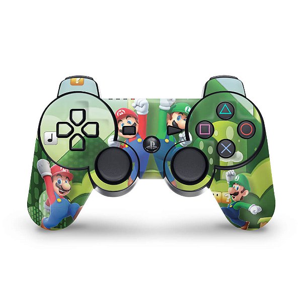 PS3 Controle Skin - Mario & Luigi