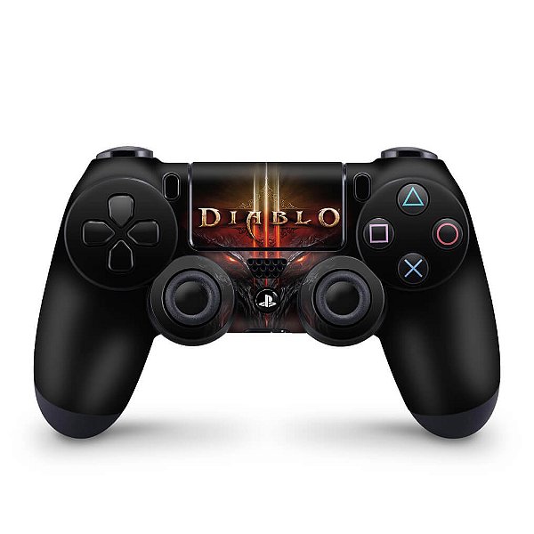 Skin PS4 Controle - Diablo