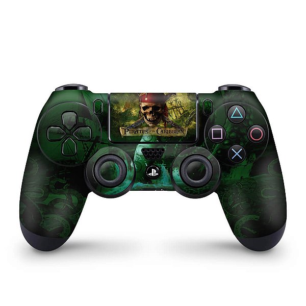 Skin PS4 Controle - Piratas do Caribe