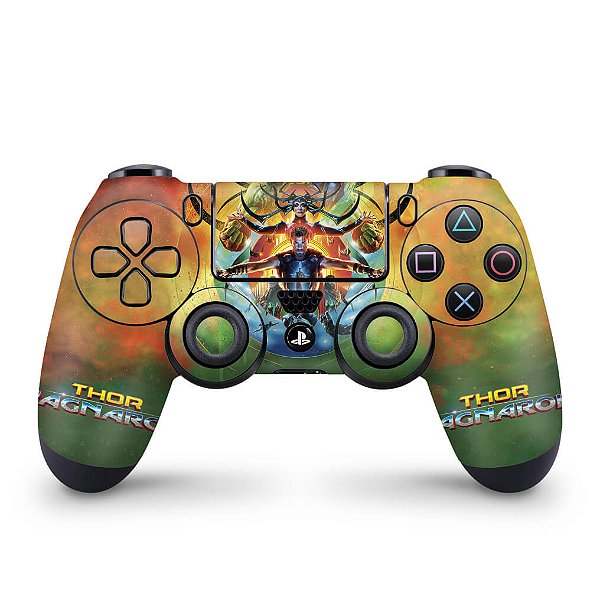 Skin PS4 Controle - Thor Ragnarok