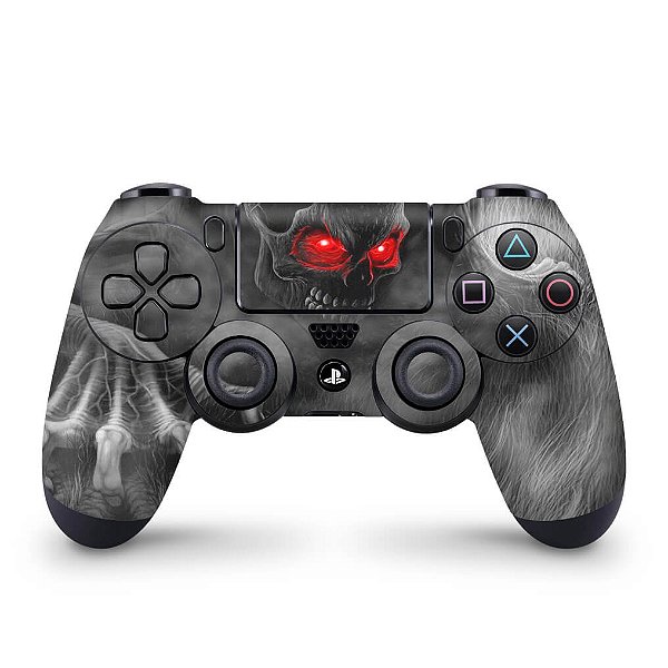Skin PS4 Controle - Caveira Skull