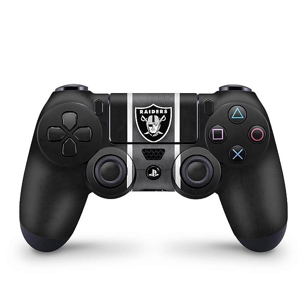 Skin PS4 Controle - Oakland Raiders NFL