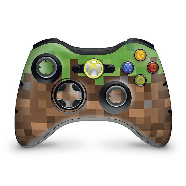 Skin Xbox 360 Controle - Minecraft