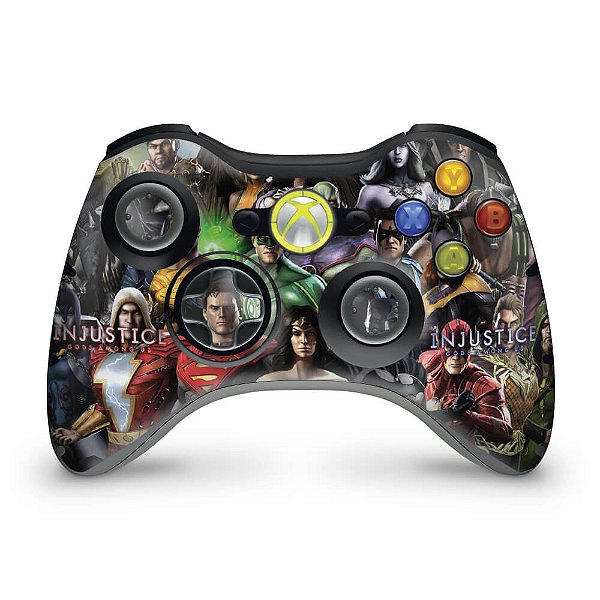 Skin Xbox 360 Controle - Injustice