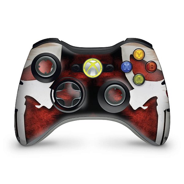 Skin Xbox 360 Controle - The Punisher Justiceiro