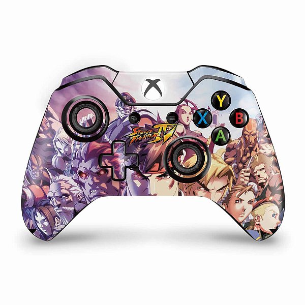 Skin Xbox One Fat Controle - Street Fighter