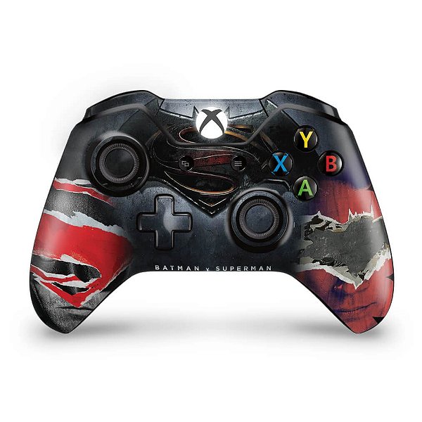 Skin Xbox One Fat Controle - Batman Vs Superman