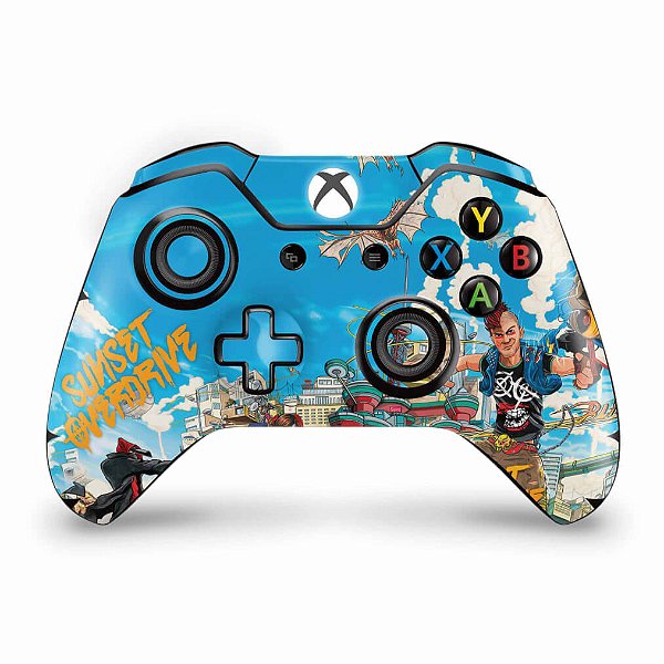Skin Xbox One Fat Controle - Sunset Overdrive