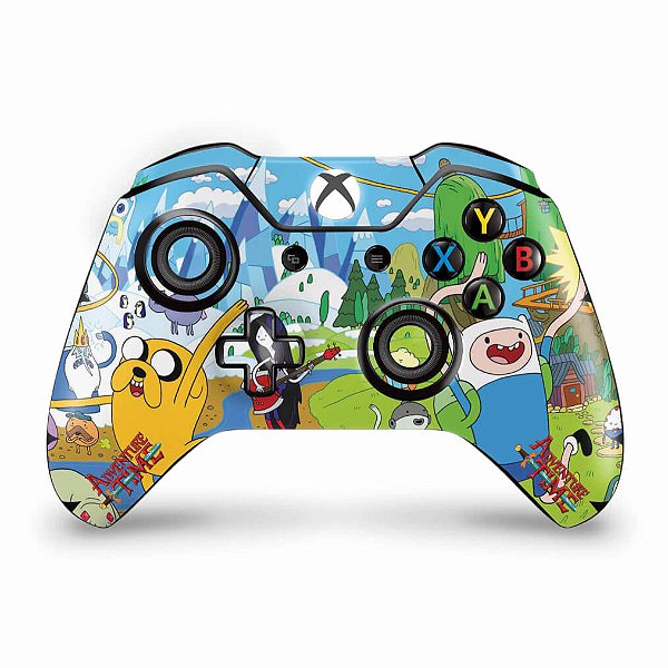 Skin Xbox One Fat Controle - Hora de Aventura