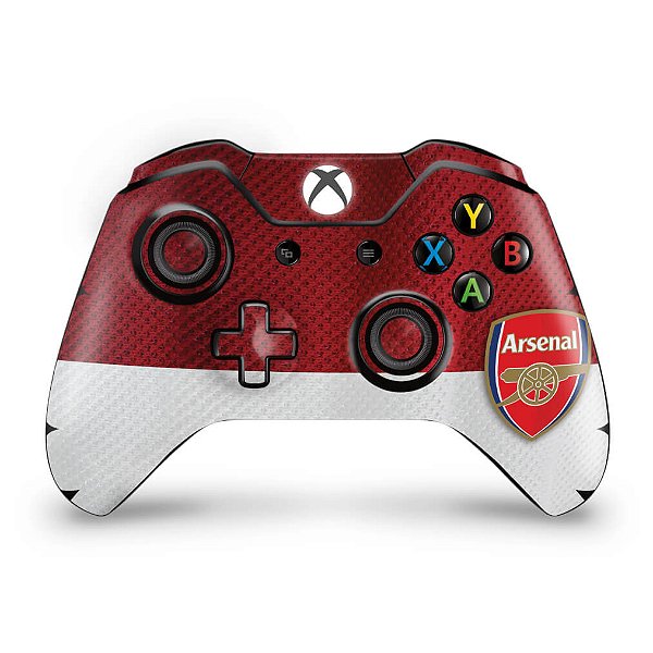 Skin Xbox One Fat Controle - Arsenal