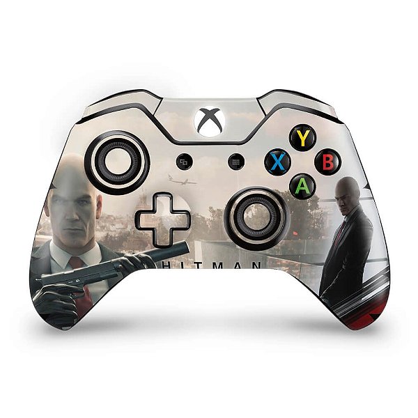 Skin Xbox One Fat Controle - Hitman 2016