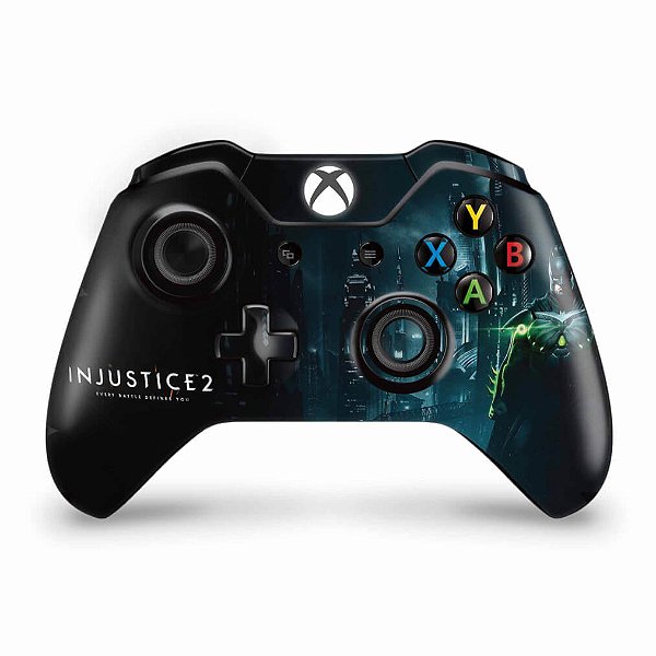 Skin Xbox One Fat Controle - Injustice 2