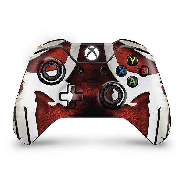 Skin Xbox One Fat Controle - The Punisher Justiceiro