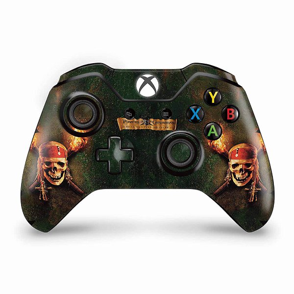 Skin Xbox One Fat Controle - Piratas do Caribe