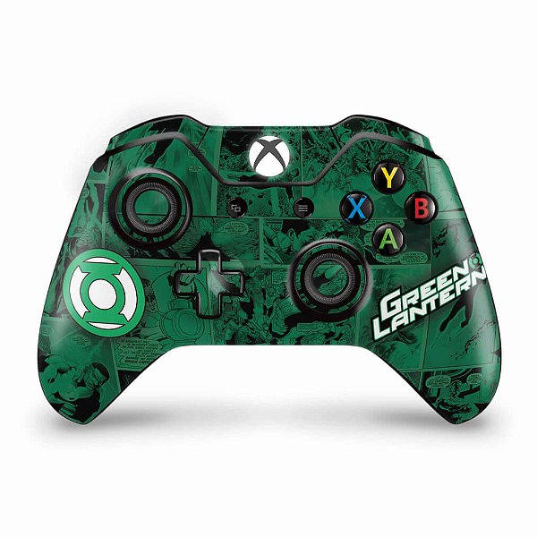 Skin Xbox One Fat Controle - Lanterna Verde Comics