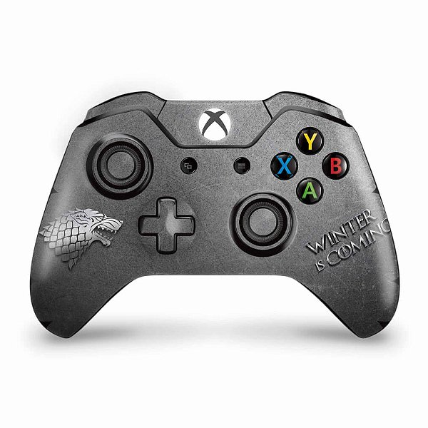 Skin Xbox One Fat Controle - Game Of Thrones Stark