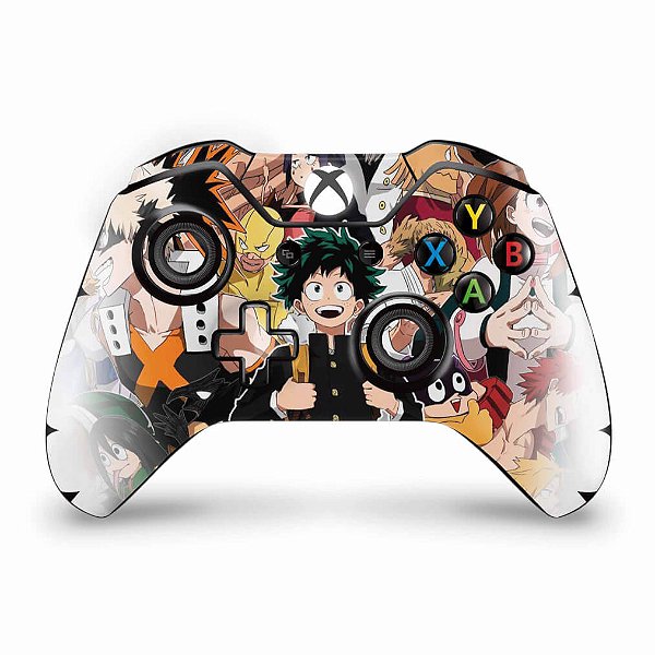 Skin Xbox One Fat Controle - Boku no Hero Academia