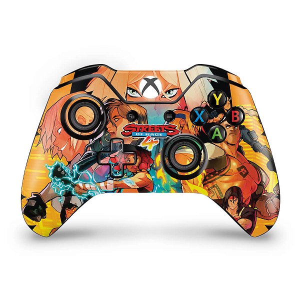 Skin Xbox One Fat Controle - Streets of Rage 4