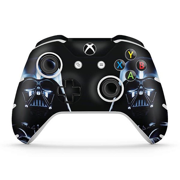 Skin Xbox One Slim X Controle - Star Wars - Darth Vader