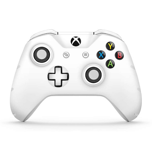 Skin Xbox One Slim X Controle - Branco - Pop Arte Skins