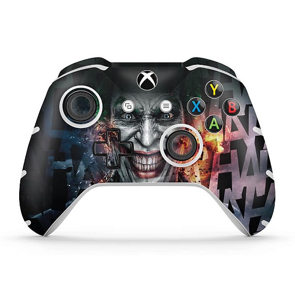 Skin Xbox One Slim X Controle - Coringa - Joker #A