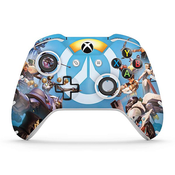 Skin Xbox One Slim X Controle - Overwatch