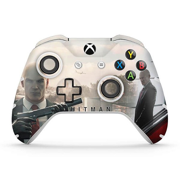 Skin Xbox One Slim X Controle - Hitman 2016