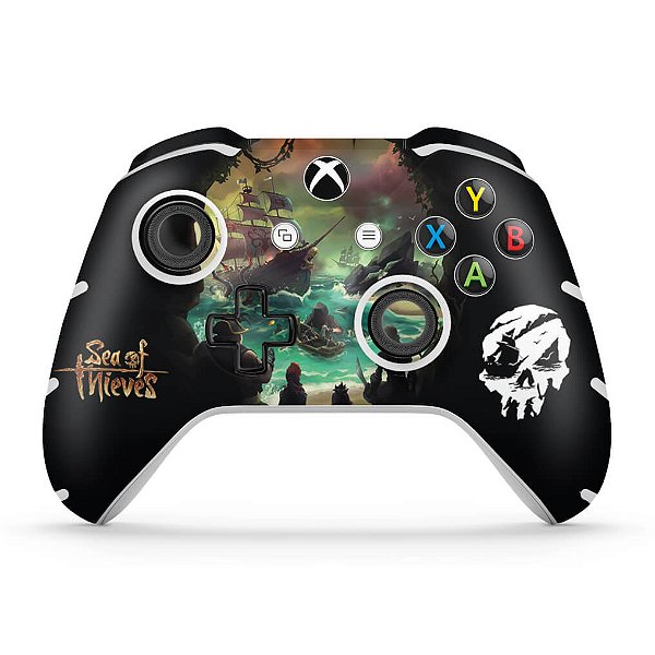 Skin Xbox One Slim X Controle - Sea Of Thieves