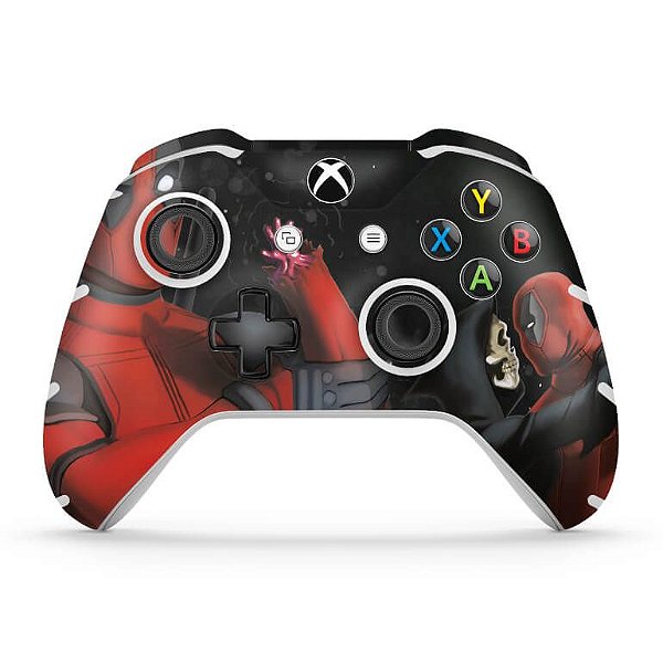 Skin Xbox One Slim X Controle - Deadpool 2