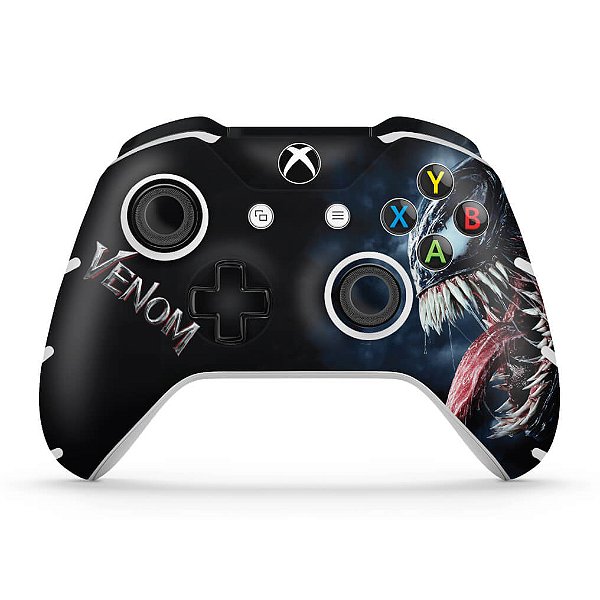 Skin Xbox One Slim X Controle - Venom
