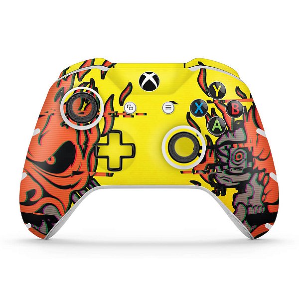 Skin Xbox One Slim X Controle - Cyberpunk 2077