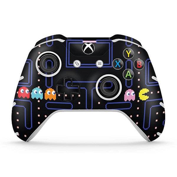 Skin Xbox One Slim X Controle - Pac Man