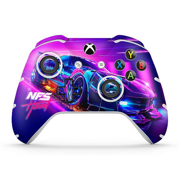 Skin Xbox One Slim X Controle - Need For Speed Heat