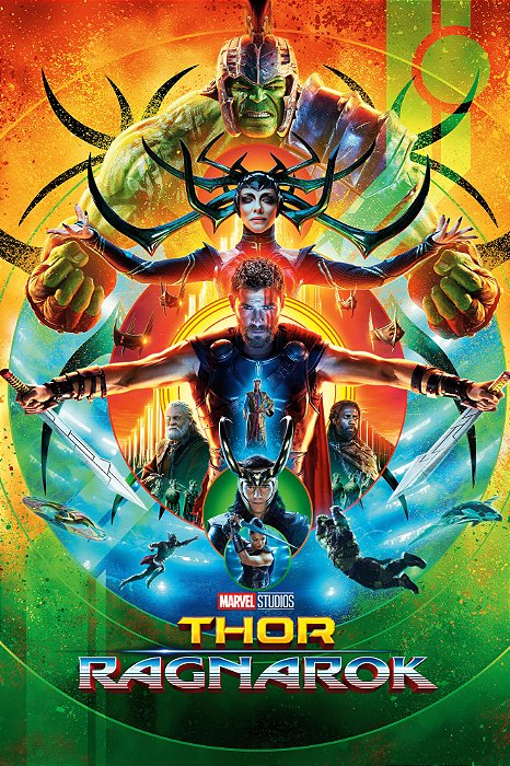 Poster Thor Ragnarok B - Pop Arte Skins