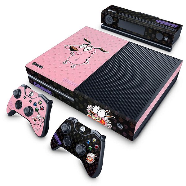 Xbox One Fat Skin - Coragem: O cão covarde