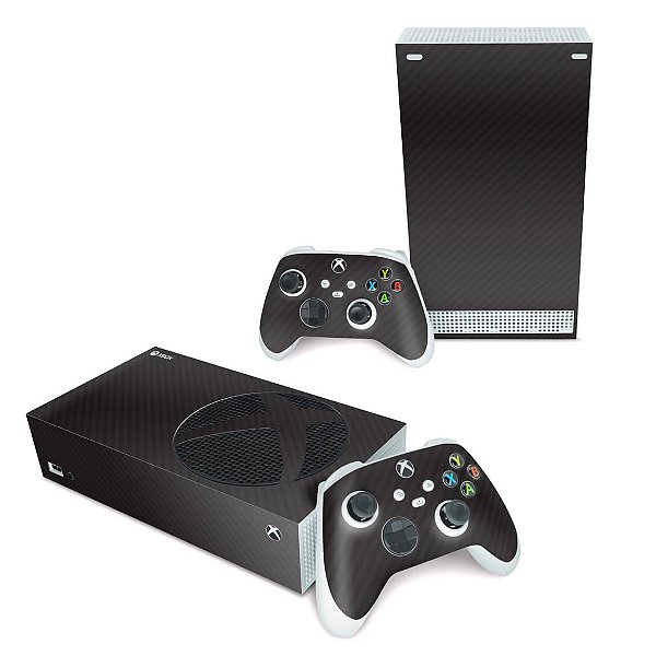 Xbox Series S Skin - Fibra de Carbono Preto