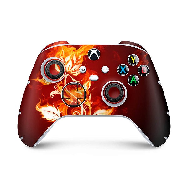 Xbox Series S X Controle Skin - Fire Flower