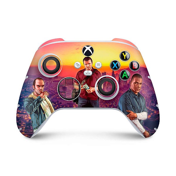 Capa Xbox 360 Controle Case - Gta V - Pop Arte Skins