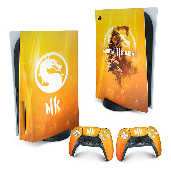 PS4 Slim Skin - Mortal Kombat 1 - Pop Arte Skins