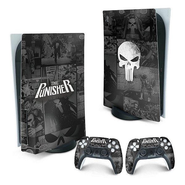 PS5 Skin - The Punisher Justiceiro Comics
