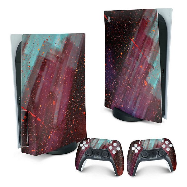 PS5 Skin - Abstrato #100