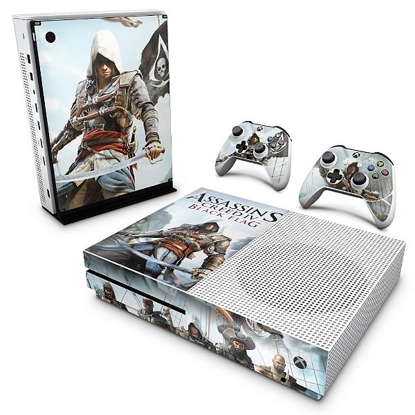 Xbox One Slim Skin - Assassins Creed Black Flag