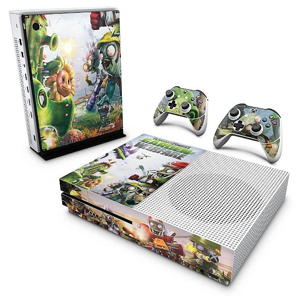 Xbox One Slim Skin - Plants Vs Zombies Garden Warfare