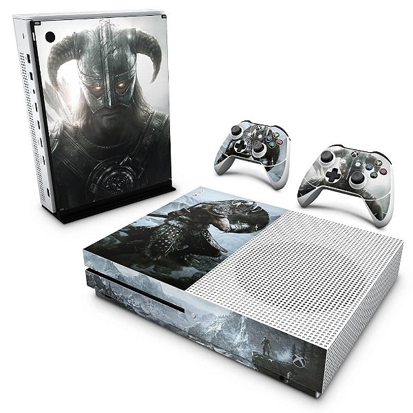 Xbox One Slim Skin - Skyrim