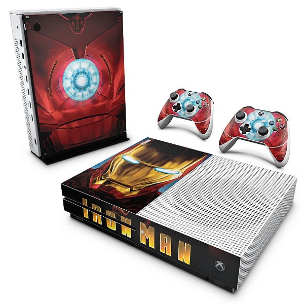 Xbox One Slim Skin - Iron Man - Homem de Ferro