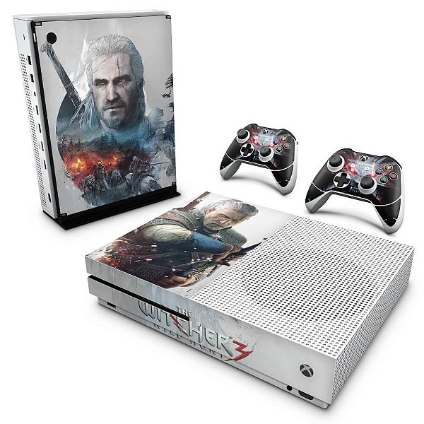 Xbox One Slim Skin - The Witcher 3 #B